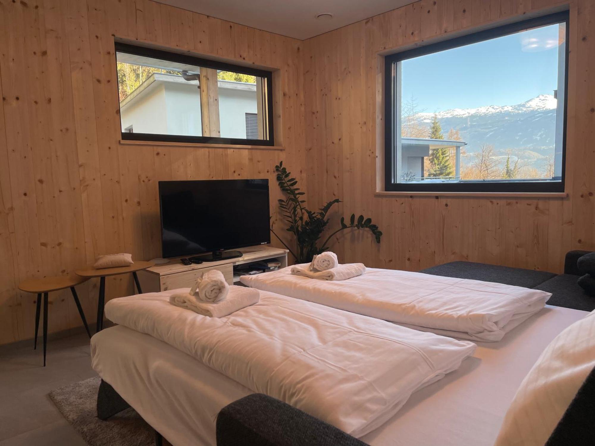 Apartmán Waldblick - Neubau - Self-check-in - Kein Verkehr - Am Wald - Parkplaetze Vor Tuer - Or Double